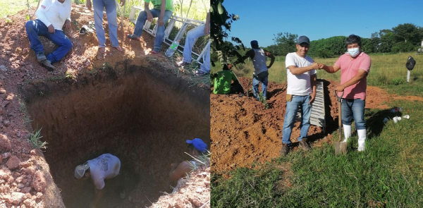 PRUEBAS DE SUELO PARA LA CONSTRUCCIÓN DEL TALLER DE ALIMENTOS