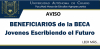Alumnos Beneficiados BECA JÓVENES ESCRIBIENDO EL FUTURO