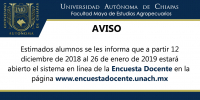 Encuesta docente