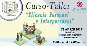 Curso-Taller &quot;Eficacia Personal e Interpersonal&quot;
