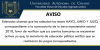 AVISO: Estimados alumnos que les adeudan los meses MAYO, JUNIO Y JULIO, correspondiente a la convocatoria de la beca manutención estatal 2018