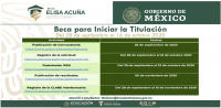 BECA PARA INICIAR LA TITULACIÓN