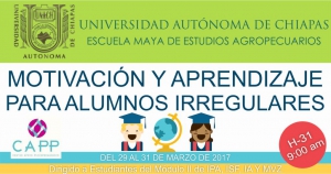 Curso-Taller &quot;Motivación y aprendizaje para alumnos irregulares&quot;